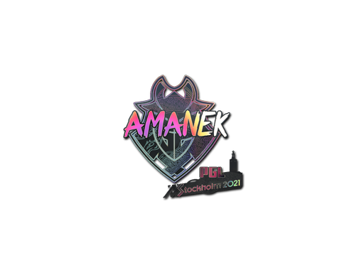 Sticker | AMANEK (Holo) | Stockholm 2021