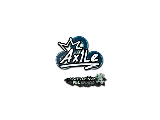 Sticker | Ax1Le (Glitter) | Antwerp 2022