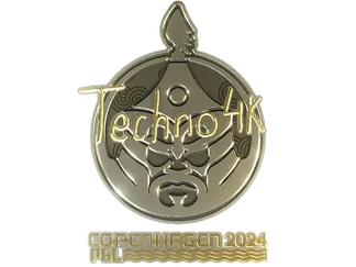 Sticker | Techno4K (Gold)