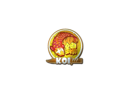 Sticker | Fancy Koi (Foil)