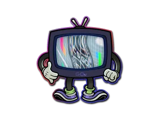 Sticker | Global TV (Lenticular)