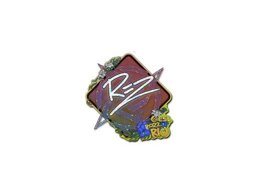 Sticker | REZ (Glitter) | Rio 2022