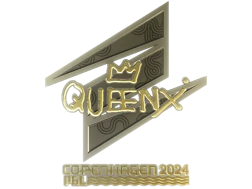 Sticker | Queenix (Gold) | Copenhagen 2024