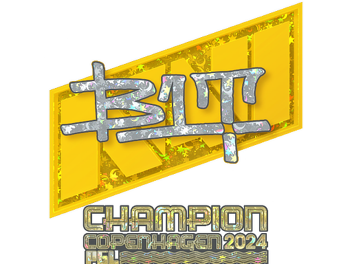 Sticker | b1t (Glitter, Champion) | Copenhagen 2024