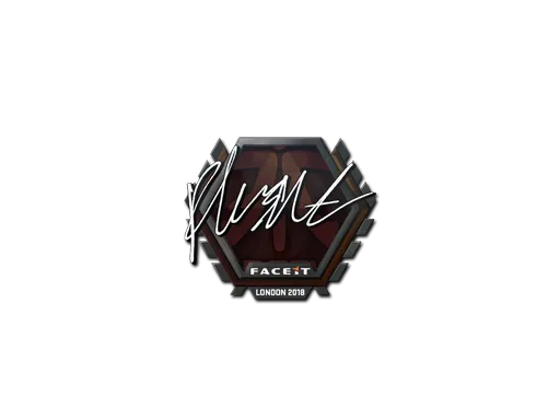 Sticker | flusha | London 2018