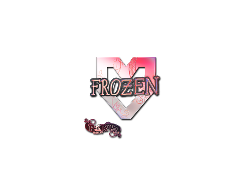 Sticker | frozen (Holo) | Paris 2023