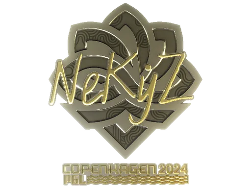 Sticker | NEKiZ (Gold) | Copenhagen 2024