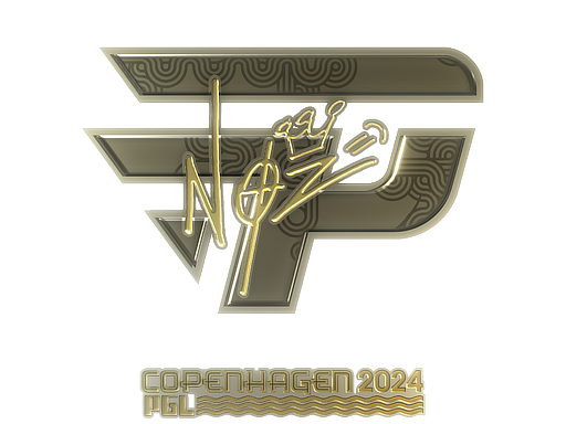 Sticker | NQZ (Gold) | Copenhagen 2024
