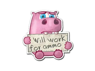 Sticker | Work For Ammo