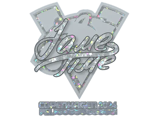 Sticker | Jame (Glitter) | Copenhagen 2024