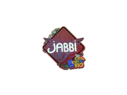 Sticker | jabbi (Glitter) | Rio 2022
