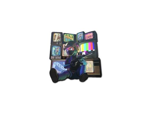 Sticker | TV Installation (Lenticular)