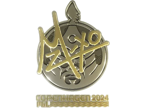 Sticker | mzinho (Gold) | Copenhagen 2024