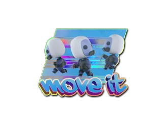 Sticker | Move It (Holo)