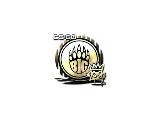 Sticker | BIG (Gold) | 2020 RMR