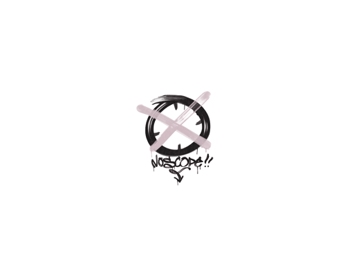 Sealed Graffiti | Noscope (War Pig Pink)