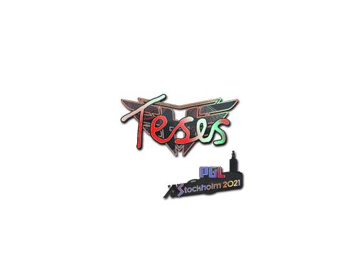 Sticker | TeSeS (Holo) | Stockholm 2021