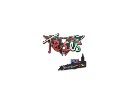 Sticker | TeSeS (Holo) | Stockholm 2021