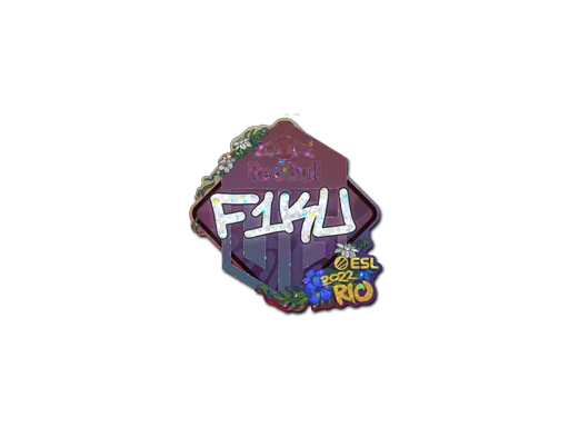 Sticker | F1KU (Glitter) | Rio 2022