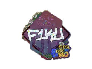 Sticker | F1KU (Glitter)