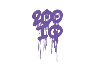 Sealed Graffiti | 200 IQ (Monster Purple)