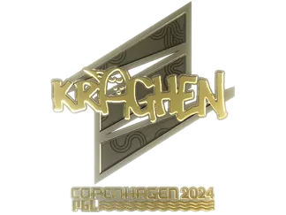 Sticker | kraghen (Gold)