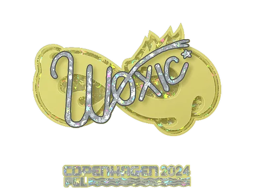 Sticker | woxic (Glitter) | Copenhagen 2024