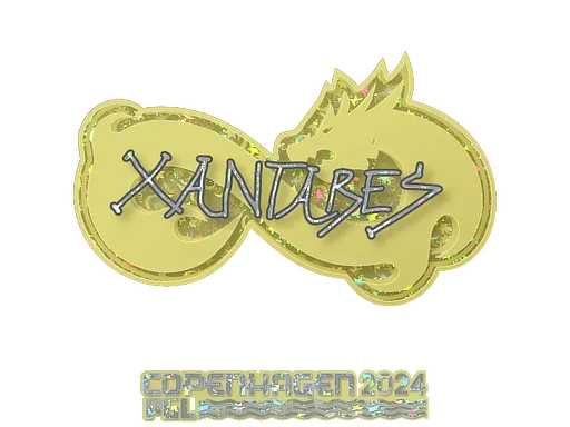 Sticker | XANTARES (Glitter) | Copenhagen 2024