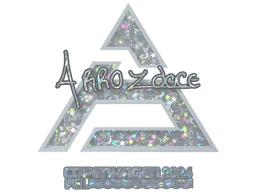 Sticker | arrozdoce (Glitter) | Copenhagen 2024