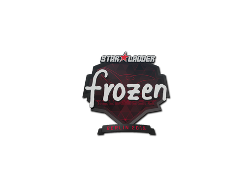 Sticker | frozen | Berlin 2019