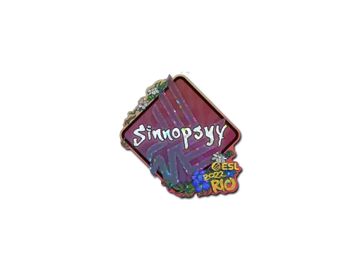 Sticker | sinnopsyy (Glitter) | Rio 2022