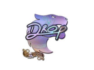 Sticker | drop (Holo)
