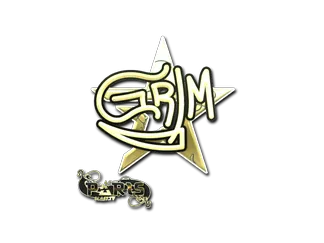 Sticker | Grim (Gold)