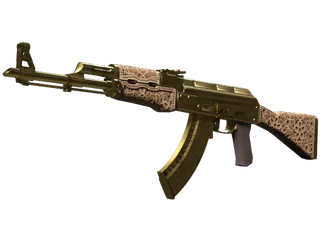 Souvenir AK-47 | Gold Arabesque (Minimal Wear)