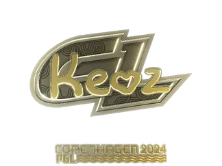Sticker | Keoz (Gold)