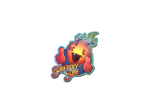 Sticker | Friendly Fire (Holo)