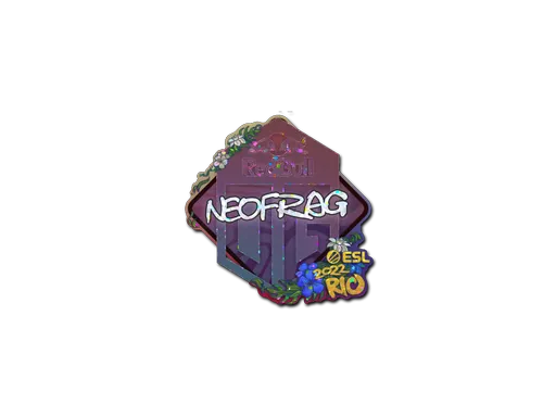 Sticker | NEOFRAG (Glitter) | Rio 2022