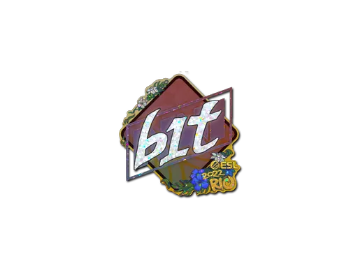 Sticker | b1t (Glitter) | Rio 2022
