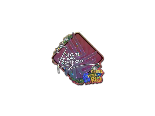 Sticker | juanflatroo (Glitter) | Rio 2022