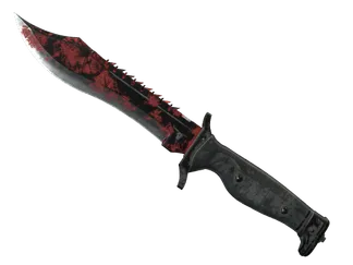 ★ StatTrak™ Bowie Knife | Crimson Web (Battle-Scarred)