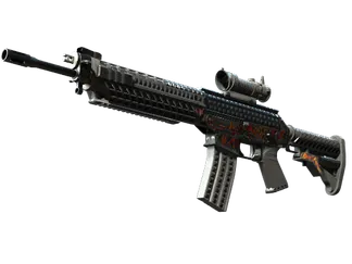 SG 553 | Heavy Metal (Factory New)