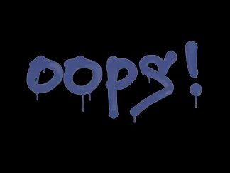 Sealed Graffiti | Oops (SWAT Blue)