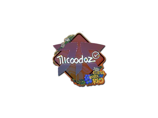 Sticker | nicoodoz (Glitter) | Rio 2022