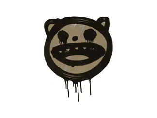 Sealed Graffiti | Happy Cat (Dust Brown)