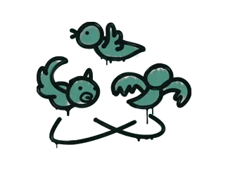 Sealed Graffiti | Dizzy (Frog Green)