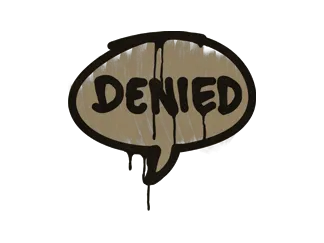 Sealed Graffiti | Denied (Dust Brown)