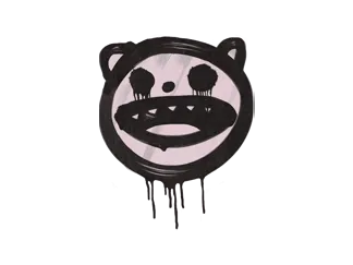 Sealed Graffiti | Happy Cat (War Pig Pink)