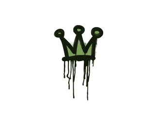 Sealed Graffiti | Little Crown (Battle Green)