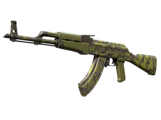 AK-47 | Olive Polycam (Well-Worn)