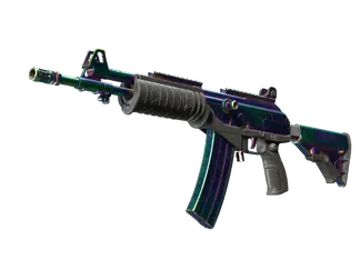 Galil AR | Rainbow Spoon (Battle-Scarred)
